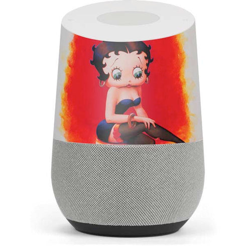 Betty Boop Stockings Google Home Skin